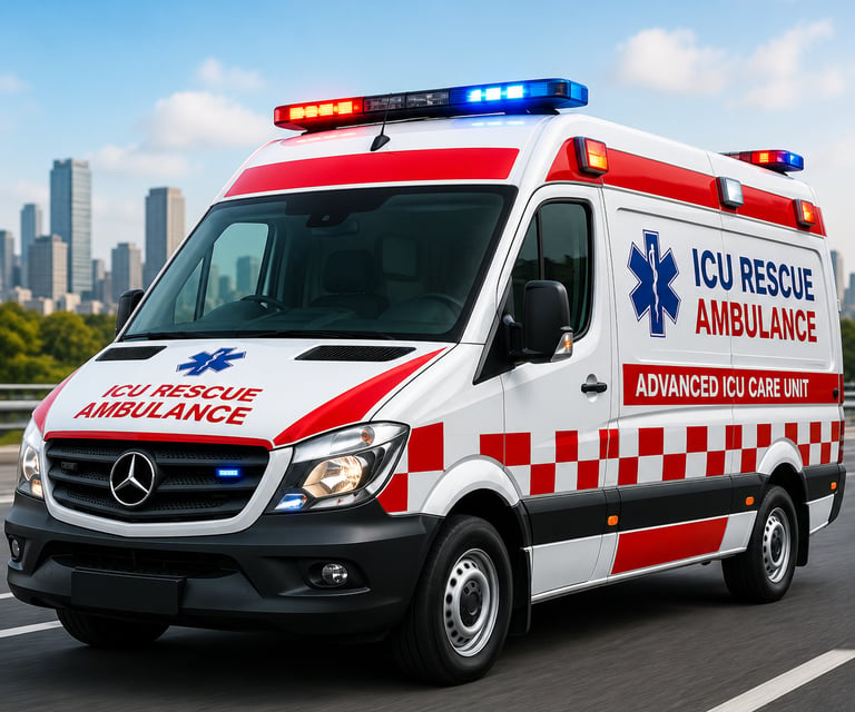 ICU Ambulance Service Lucknow