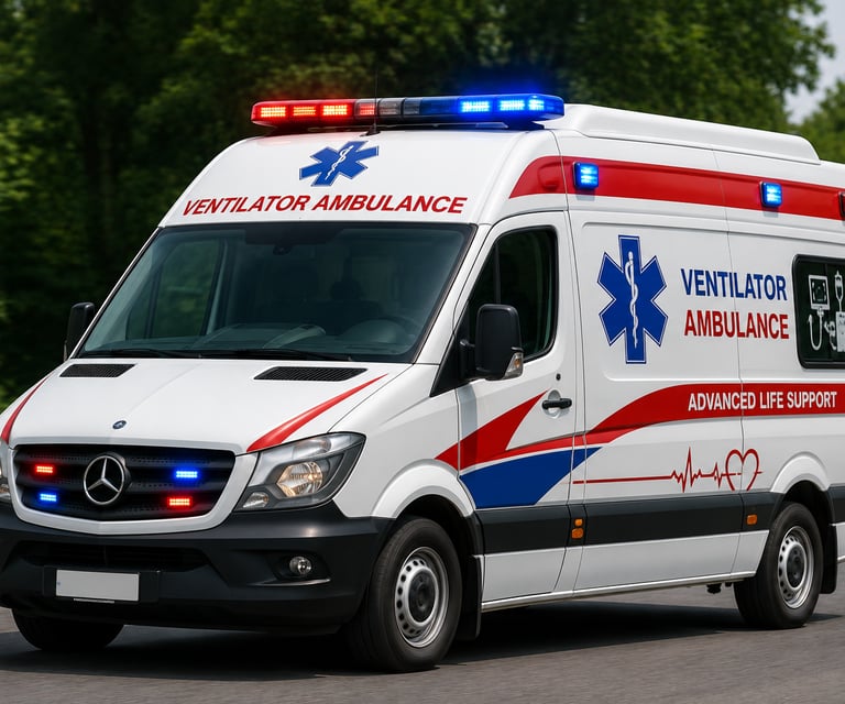 Ventilator Ambulance Service Lucknow