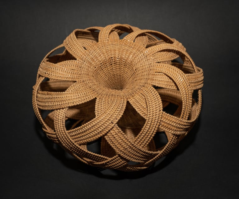 Number 28.2, 2008, cane, reed