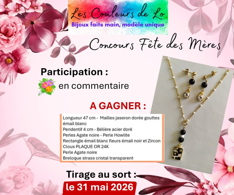 Concours Fête des Mères Les Couleurs de Lo
