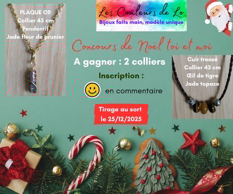 Concours de Noël toi et moi Les Couleurs de Lo