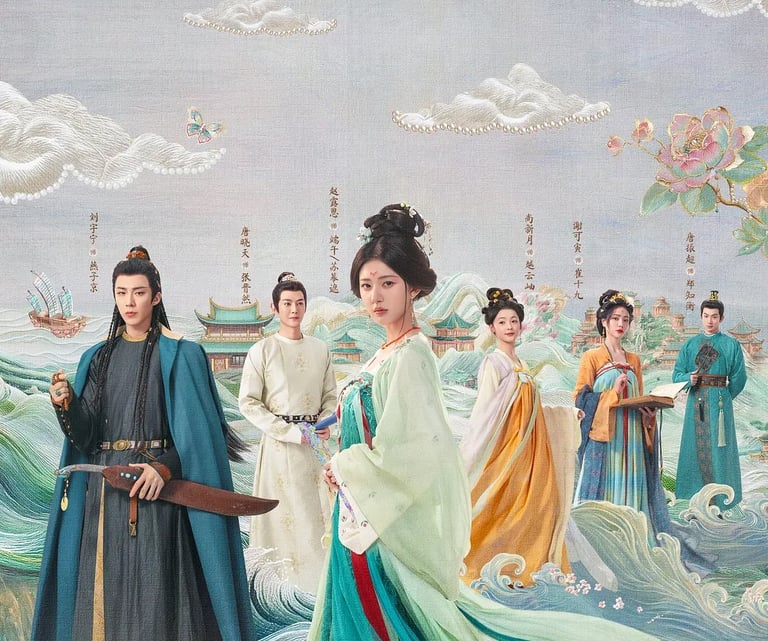 The Story of Pearl Girl – A História da Garota da Pérola - 珠帘玉幕 - C-Drama - Histórico - DoramaLand