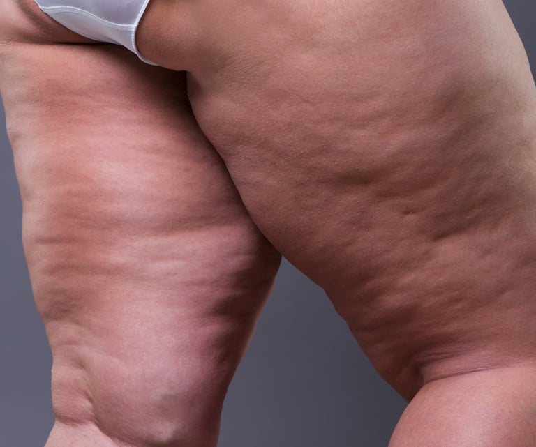femme grosse cellulite obese