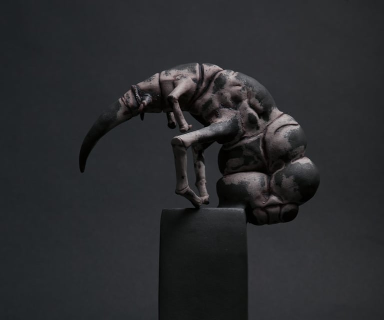 Agnės Šemberaitės ciklas su vabalais "Nemiga", 2020-2021 metai