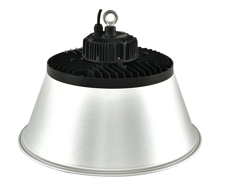 MNK-HBL005 a metal light fixture with a metal bowl
