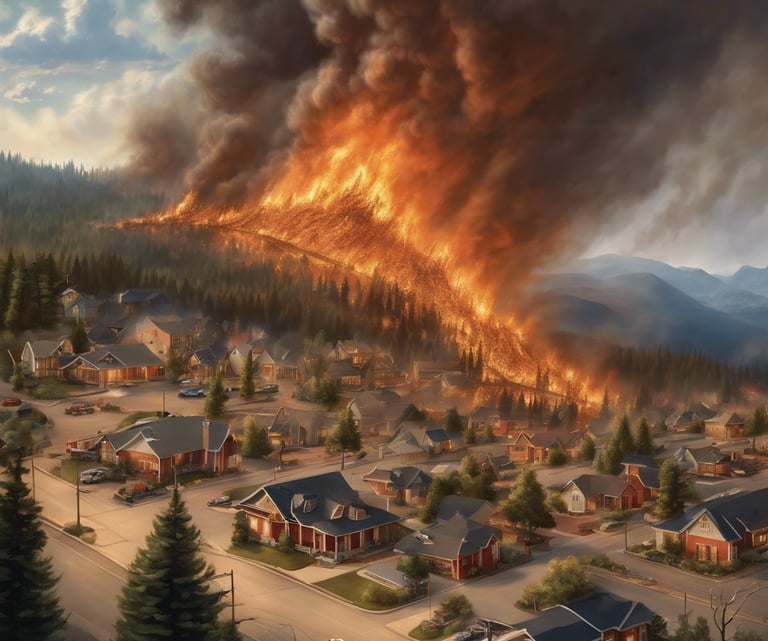 green trees near mountains