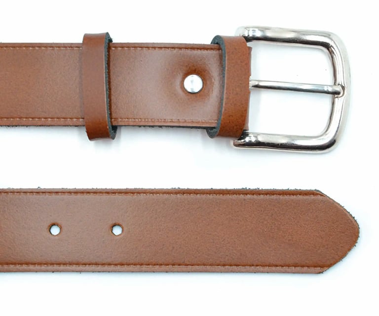 economy leather belt made in Spain
