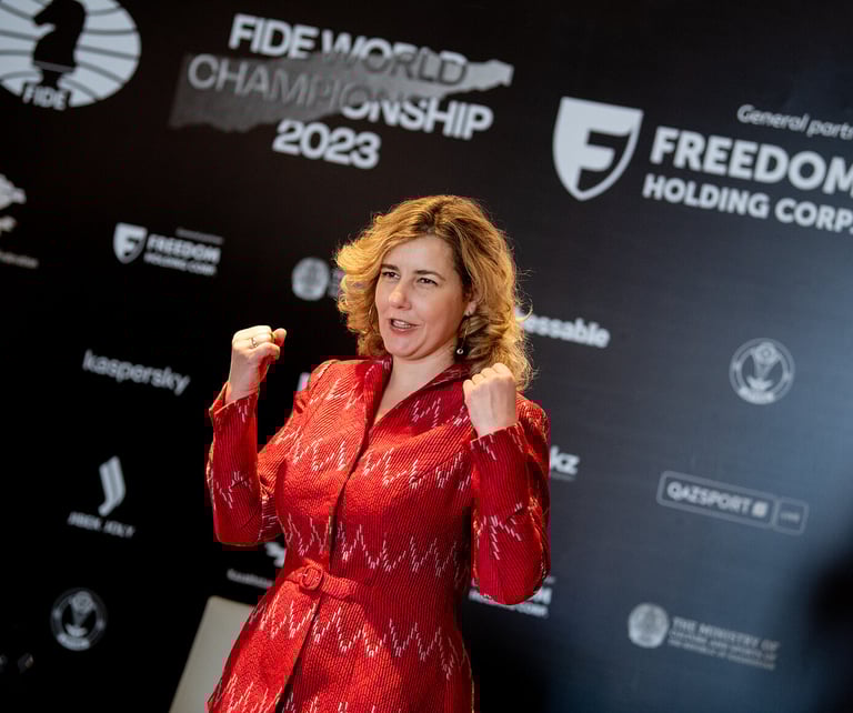 Finding the work-life balance from WGM Dana Reizniece-Ozola. FIDE Women Commission