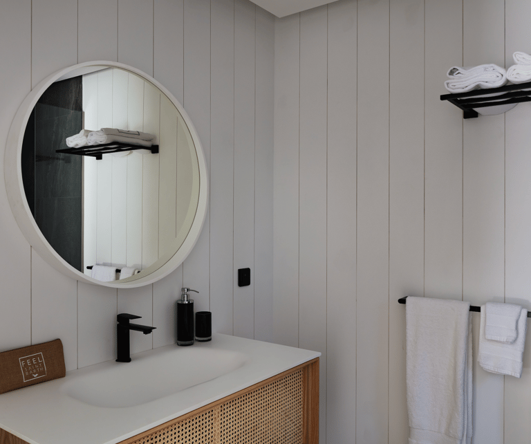 Salle de bain privée - villa noah à st barthélémy plage de st jean