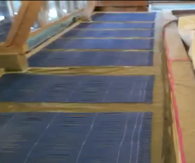 sinolanc capillary tube mat in swimming pool