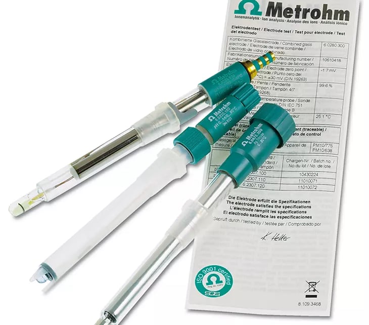 Elektrodai Metrohm