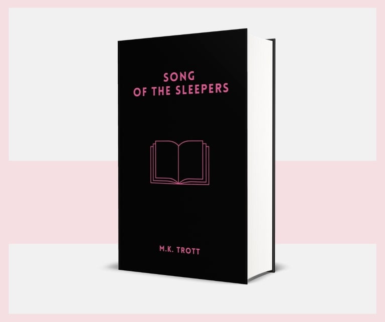 a book cover of a book with a bookmark