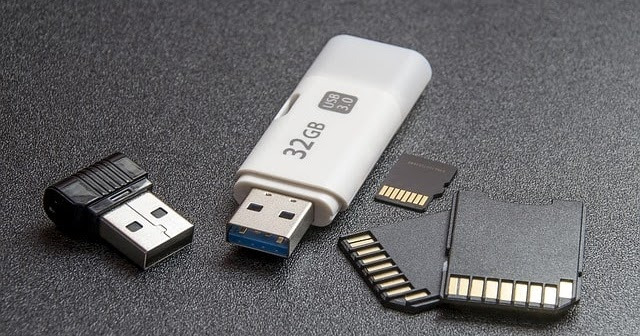 Datenrettung aus USB, MicroCard