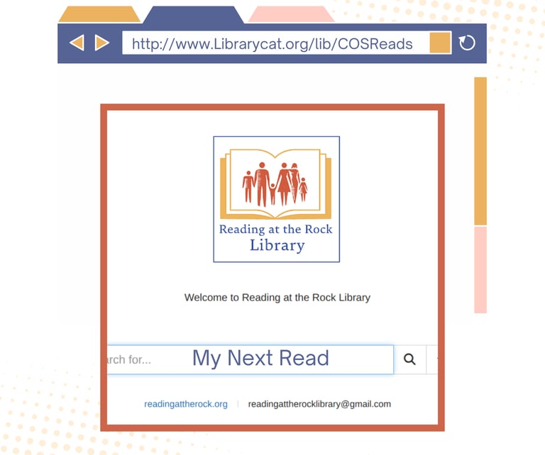 Use our new online library catalog to find your next read!