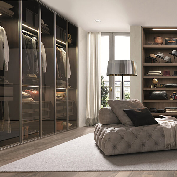 custom walk in wardrobe