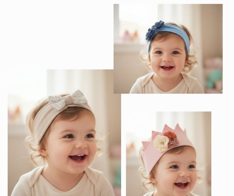 Vaikiškų galvajuosčių kategorijos nuotrauka