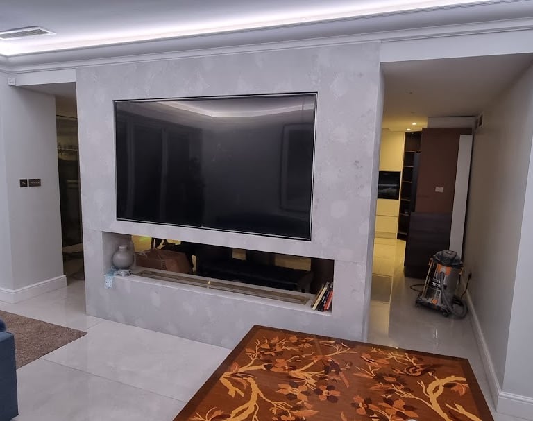 professional-tv-wall-mounting-london-minimalist-living-room