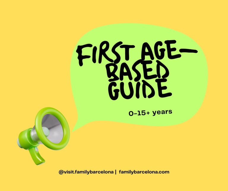 FamilyBarcelona – the first family travel guide to Barcelona with activities divided by age group.
