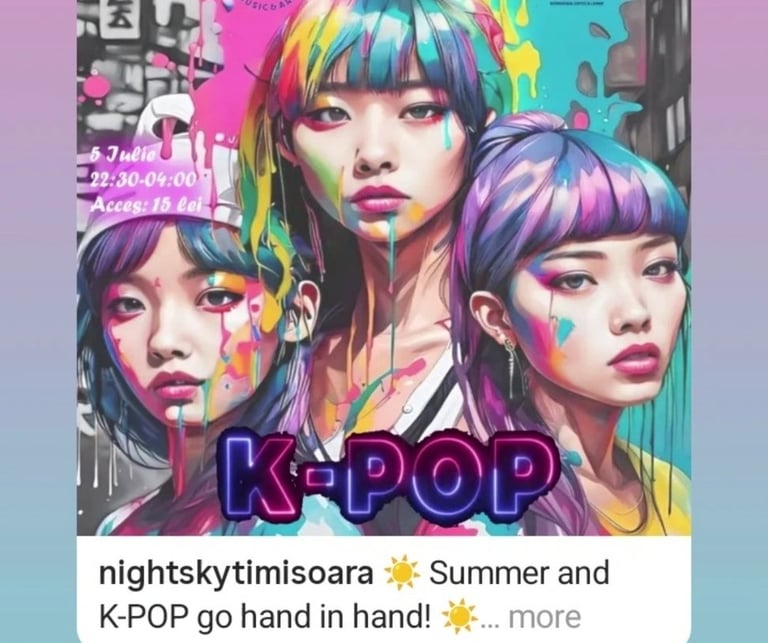 dj kpop party timisoara