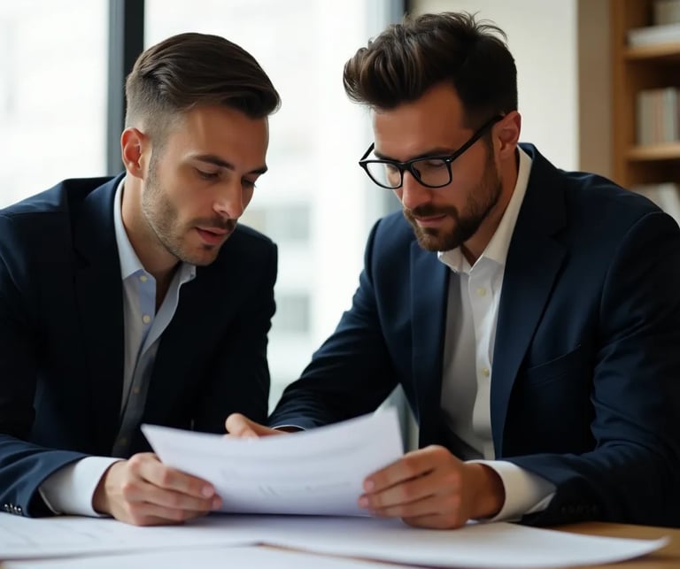 expert d'assurés avec client