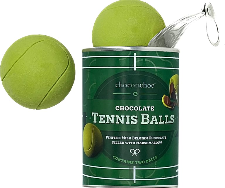 Ciocolată Belgiană în formă de mingi de tenis