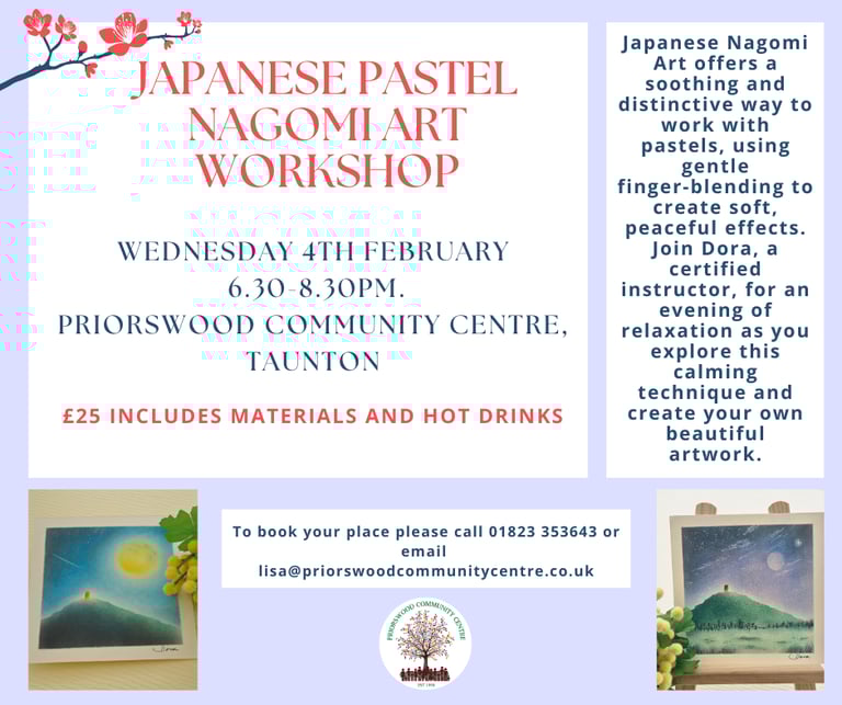 japanese pastel nagomi art workshop