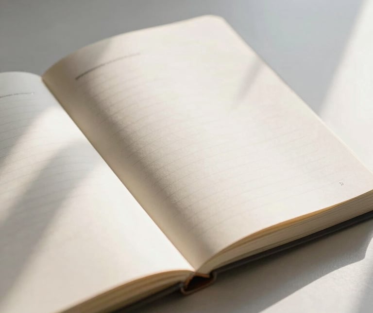 Open journal - caregiver struggling with second-guessing herself