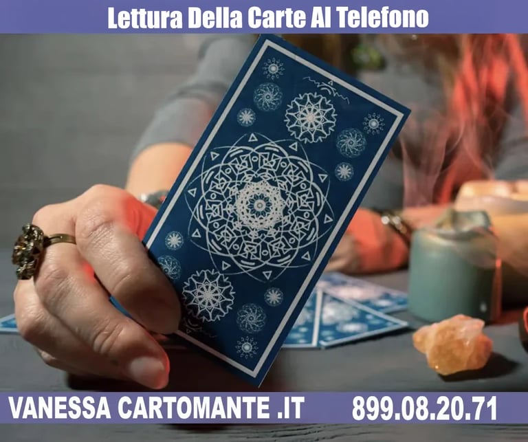 lettura delle carte al telefono