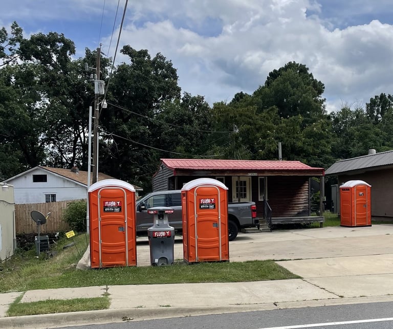 Portable toilets  Hot Springs