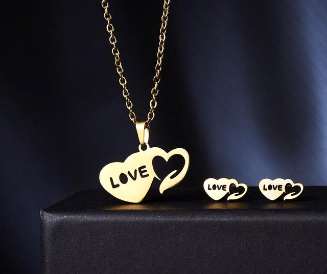 Collier coeur love
