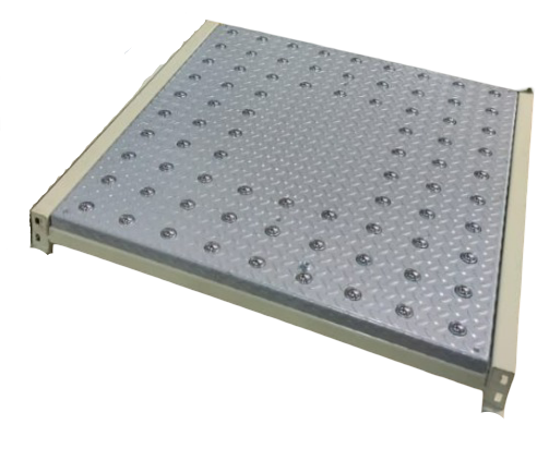 Mesa de transferencia para manejo de materiales que permite cambios de trayectoria
