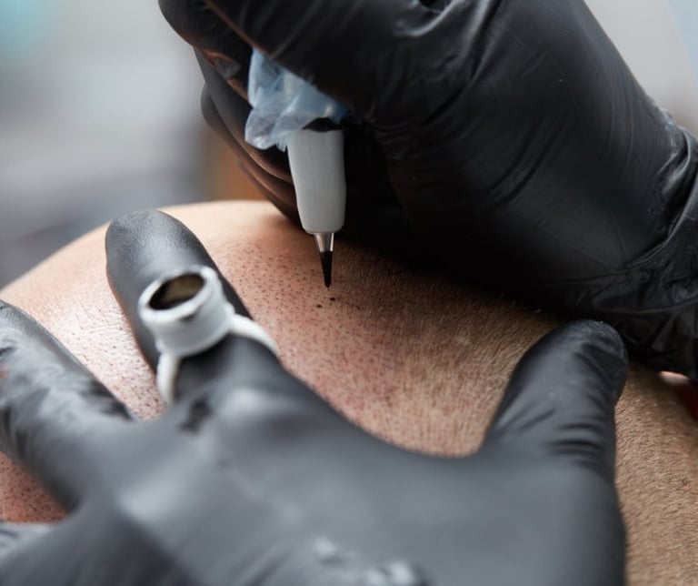 Scalp Micropigmentation in Toronto_ATRUBARBER Scalp Micropigmentation Studio