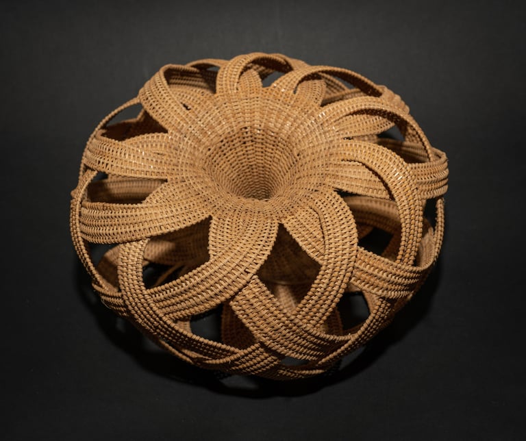 Number 28.2, 2008, cane, reed