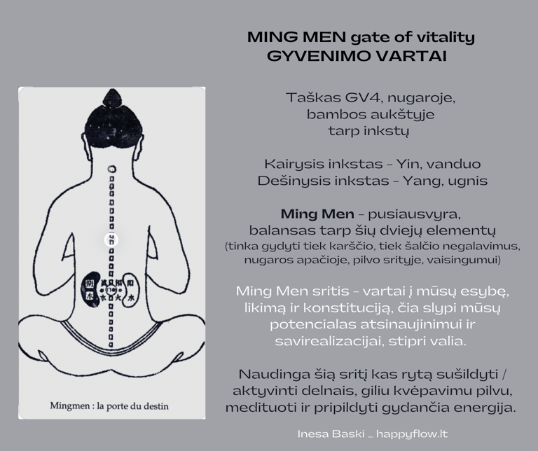 ming men gyvenimo vartai