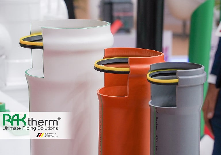 Raktherm pipes in Dubai