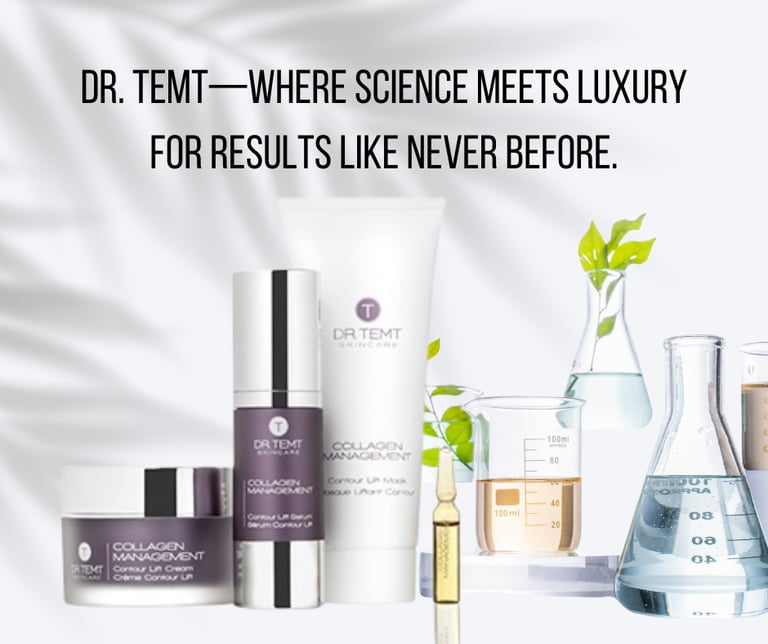 dr temt collagen management skincare line