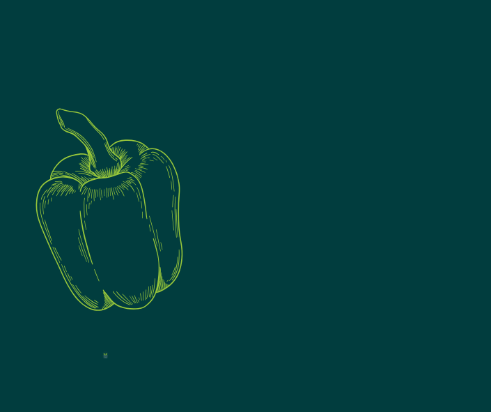 a green bell pepper