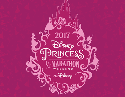 2017 runDisney Disney Princess Half Marathon race weekend logo