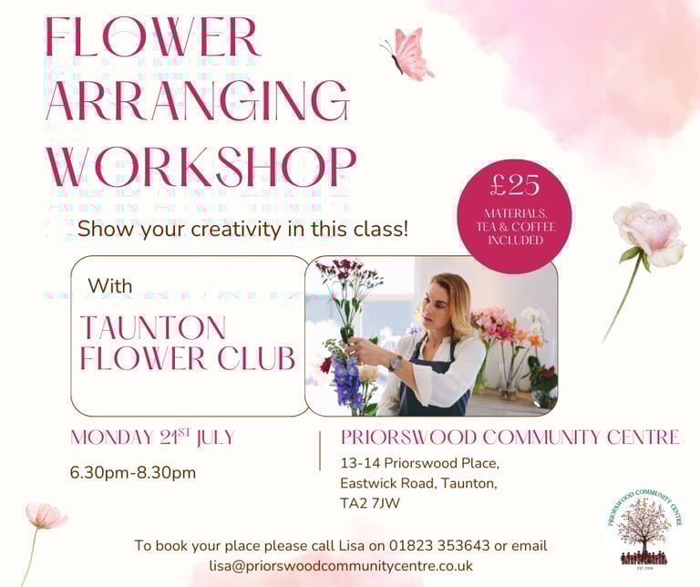 flower arranging workshop