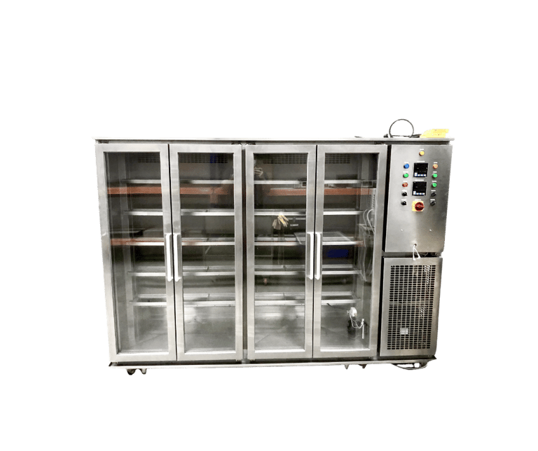 ตู้ทดสอบความชื้นของปูนซีเมนต์ - Curing Cabinet, Temp. humid controller for Cement lab test.