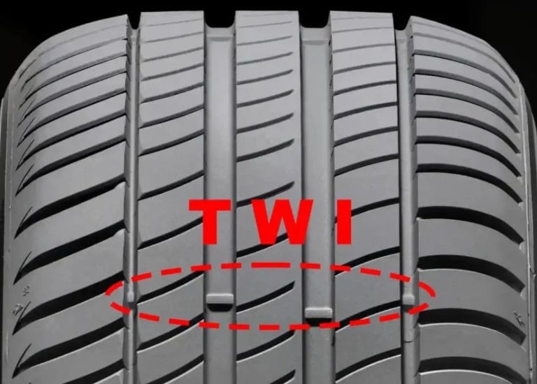 TWI nos pneus