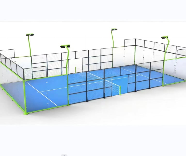 Inka Padel: Cancha tipo Panorámica