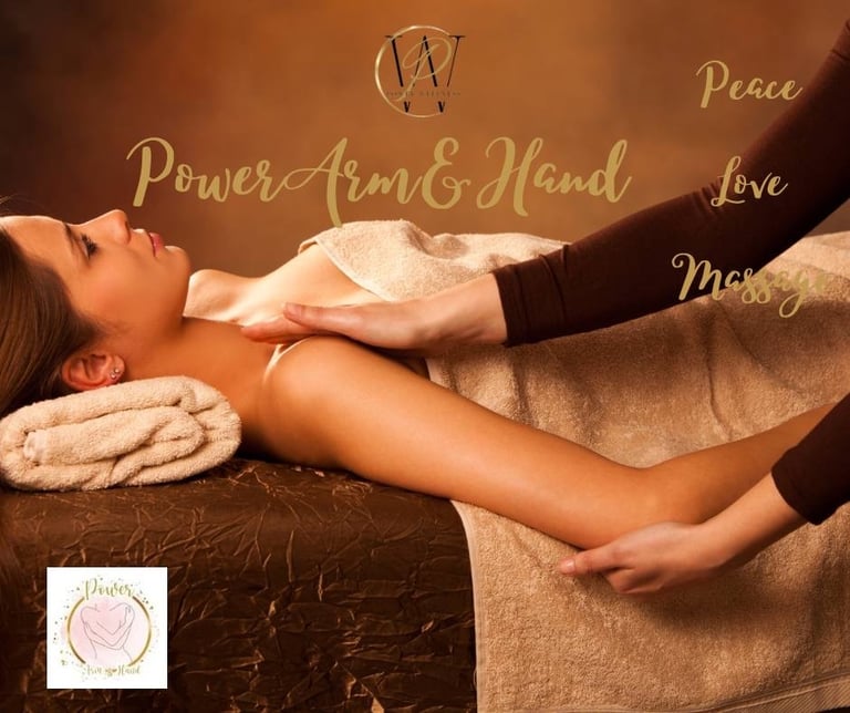 massage bras et mains Power arm & Hand Vibr'& Zen Aline COLLARD Fagnières -Chalons en Champagne