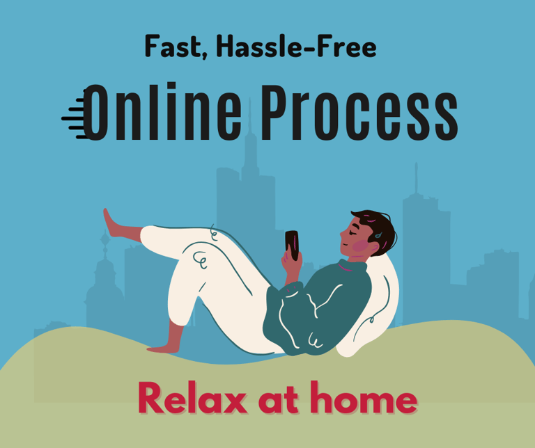 fast hassle free online process