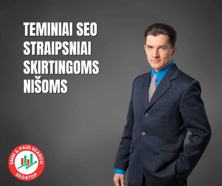Teminiai SEO straipsniai skirtingoms nišoms