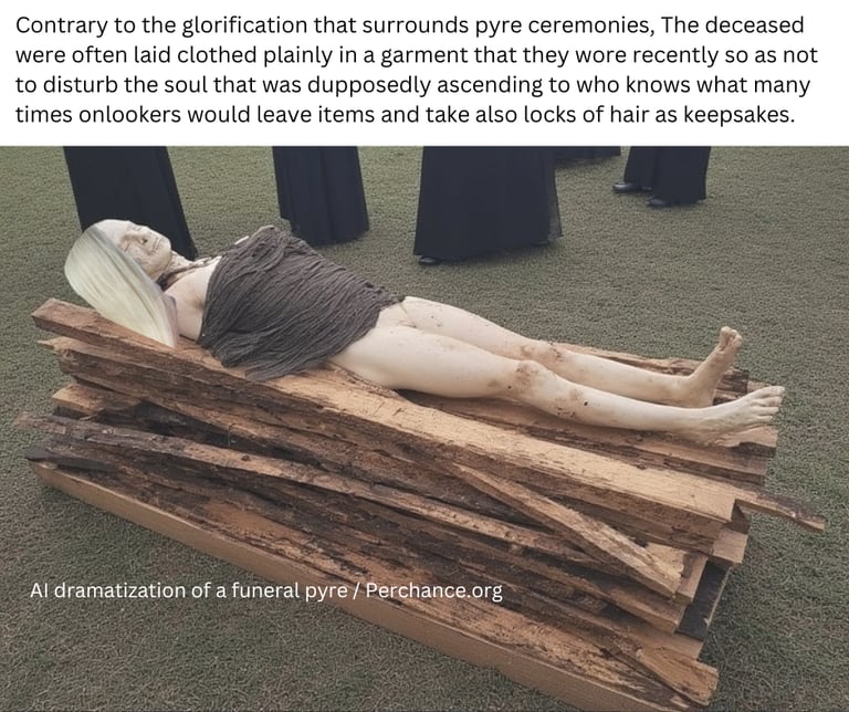 funeral pyre body preparation