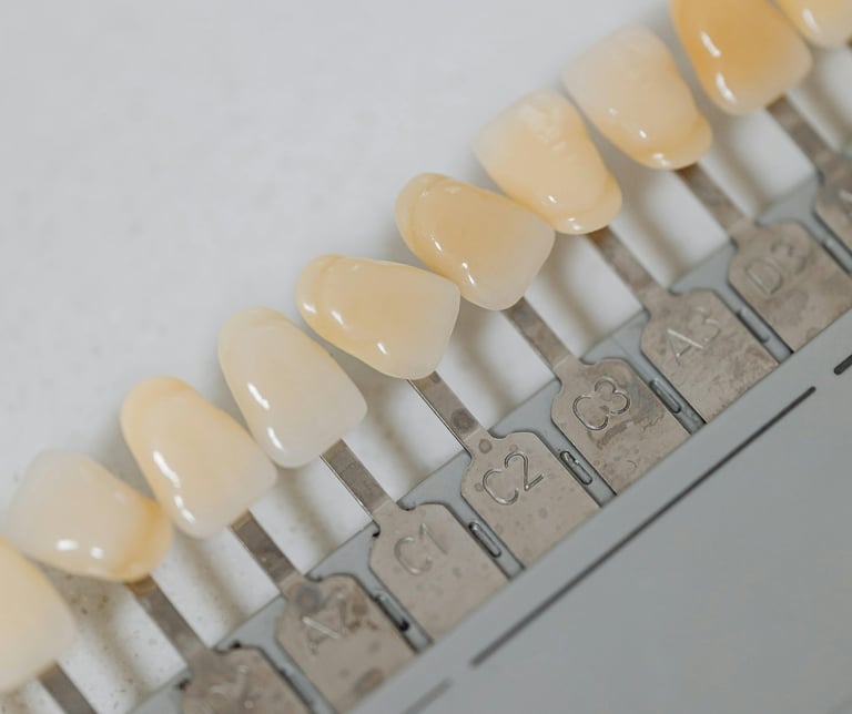 Shade Guide Gigi untuk Whitening