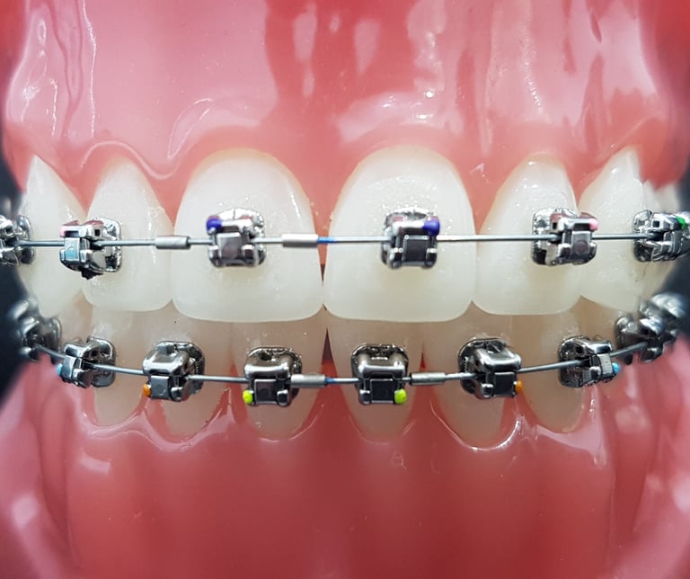 Kawat gigi modern di Sidharta Dental Studio Malang untuk perawatan gigi yang rapi dan nyaman