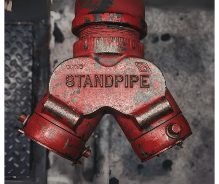 Conexión de riser/standpipe para hidrantes y mangueras contra incendio (NFPA 14)