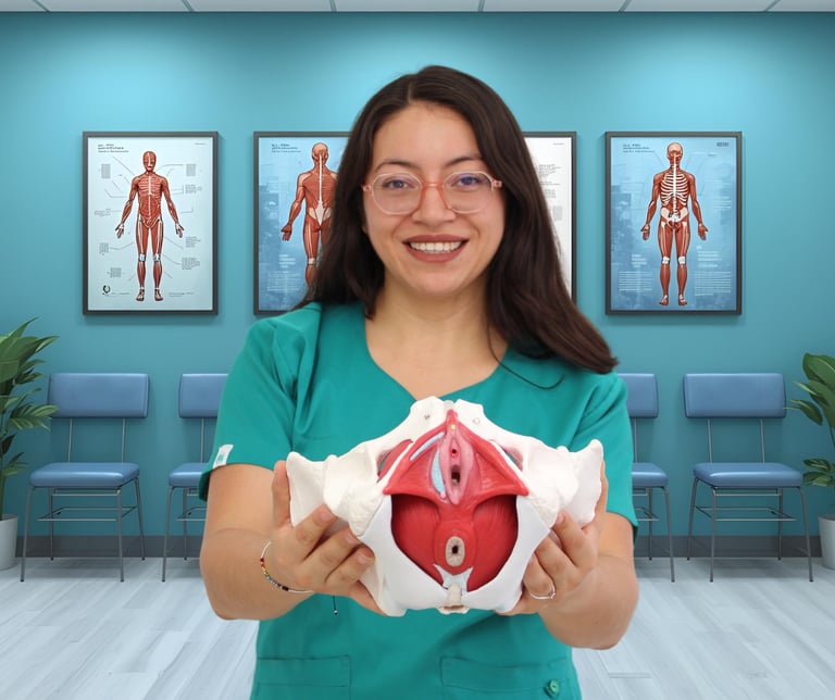 Fisioterapia de suelo pélvico en Naucalpan para incontinencia, dolor pélvico y vaginismo